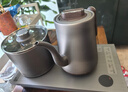 开品全自动双壶上水纯钛茶台烧水壶电热水壶 恒温24小时电茶炉 嵌入式一体机茶盘电茶壶泡茶专用一体机 1L 【纯钛 双上水】20X37CM 煮茶烧水 实拍图