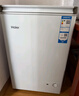 海尔（Haier）100L单温冰柜小型家用小冰柜减霜一级能效冷藏冷冻转换深冷冷柜小冰箱BC/BD-100GHW9D以旧换新 实拍图