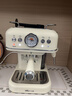 小熊（Bear）咖啡机 家用小型半自动意式 胶囊可用冷热双萃20Bar泵压 压力计 自动打奶泡 小白咖E12S7 实拍图