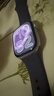 Apple/苹果 Watch S11 智能手表GPS款42毫米银色铝金属表壳雾紫色运动型表带S/M MEUT4CH/B 实拍图