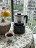 格丽思（GREENIS）煮茶壶纯钛养生壶 喷淋式煮茶器养生烧水壶保温一体全自动恒温泡茶壶 新款高档大气蒸茶煮茶壶 深空灰礼盒装（纯钛壶底-单直筒茶漏） 实拍图