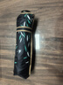 天堂伞伞双层防晒伞防紫外线太阳伞雨伞晴雨伞两用小清新遮阳伞 藏青色（双层树叶） 实拍图