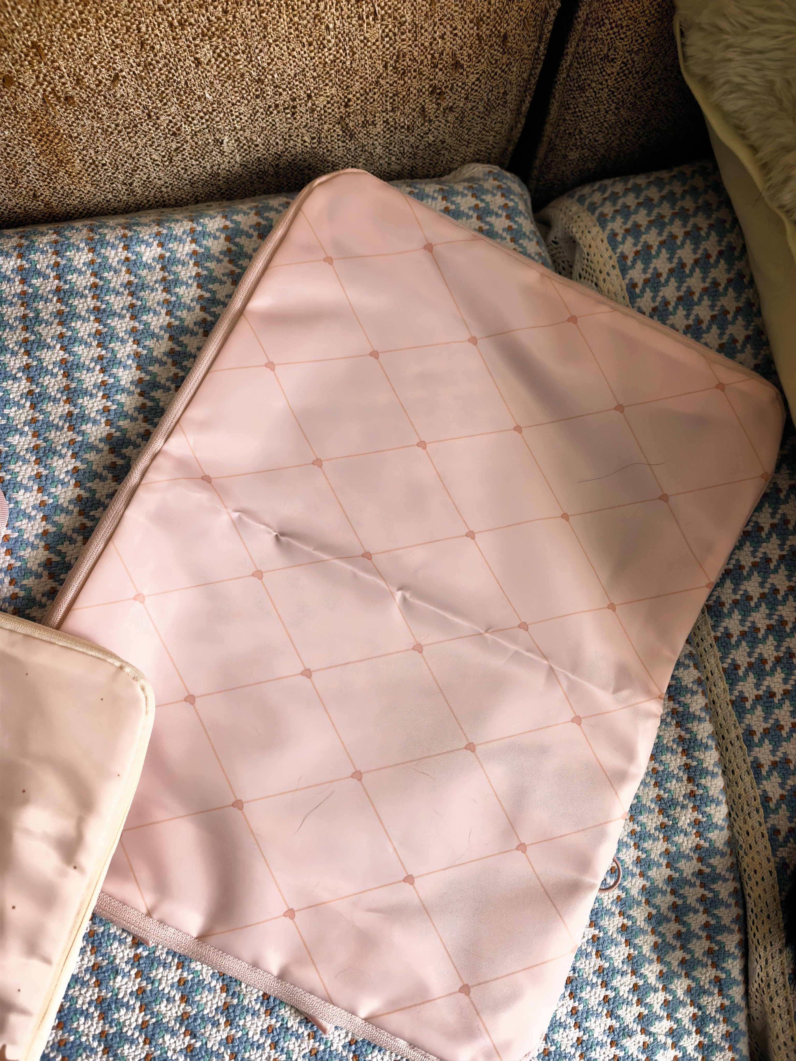 EACHY压缩旅行收纳袋行李箱衣服分装羽绒服收纳袋旅游便携整理小月光L 实拍图