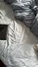 亚朵星球新款 纯色全棉四件套100%精梳棉 母婴级面料 浅灰-1.8床-床笠款 实拍图