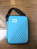 西部数据（WD）移动硬盘2TB USB3.0 My Passport随行版2.5英寸 蓝 机械硬盘 笔记本电脑外接 大容量加密 家庭存储 实拍图