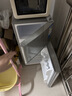 志高（CHIGO）小冰箱迷你小型家用冷藏冷冻两用宿舍出租房用双门办公室电冰箱节能省电 【一级能效】82L银色【全国联保丨节能省电】 实拍图