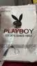 花花公子（PLAYBOY）短袖T恤男半袖上衣夏季宽松休闲潮流百搭印花圆领体恤 白色 L 实拍图