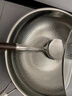 韩笑钛炒锅无涂层不粘少油烟家用有钛炒菜锅燃气电磁炉通用 【国标I级不粘】锤纹钛炒锅 32cm 实拍图