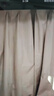 铭聚布艺（MINGJU）窗帘 全遮光窗帘成品窗帘布遮阳帘涤塔夫奶油色挂钩式2.0*2.4单片 实拍图