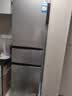 海尔（Haier）「真省电」217L三门家用小户型冰箱抗菌净味一级能效风冷无霜星辉银BCD-217WGHC3E9S9国家补贴 实拍图
