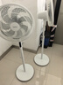 美的（Midea）【飓风节能】七叶柔风立式电风扇/家用轻音落地扇/台式小型风扇/大风力遥控定时摇头风扇 SAH35BSJ 实拍图
