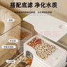 阔庭（KUOTING）过滤款乌龟缸生态缸宠物饲养箱透明水陆爬宠两用白色【特大号】 实拍图