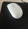 罗技（Logitech）M196 无线蓝牙鼠标 办公鼠标 笔记本商务办公家用 小巧便携 对称手型 珍珠白 实拍图