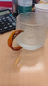 忆壶茶（YIHUTEA） 茶杯玻璃茶具加热杯垫套装泡茶道杯 绿茶杯红茶带过滤茶水分离杯 茗雅杯400ml 实拍图
