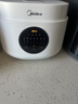 美的（Midea） 电饭煲 家用电饭锅智能预约多功能微压 可煮小米粥迷你小型1-2-3-4人煮饭锅电煮锅易清洗小巧机身 【节能版】 白色 FB30M161 3L 实拍图
