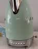 SMEG/斯麦格复古电热水壶KLF04烧水养生壶大容量家用不锈钢恒温泡茶咖啡自动断电保温生日乔迁新婚礼物 1.7L 淡绿色 实拍图