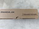 熊猫（PANDA）T-02 全波段收音机老人礼物礼品插卡TF卡便携老式可充电广播车载备用半导体 黑色 实拍图