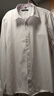 罗蒙（ROMON）纯色商务职业正装男士白衬衫工装外套长袖衬衣男CS108白色4XL 实拍图