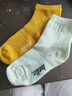 【马卡龙色系】袜子女糖果色四季款袜子女士亲肤中筒袜 换洗体验 2双 实拍图