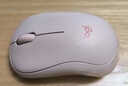 罗技（Logitech）M196 无线蓝牙鼠标 办公鼠标 笔记本商务办公家用 小巧便携 对称手型 玫瑰粉 实拍图