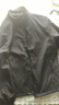 罗蒙（ROMON）夹克男春秋季商务外套男士通勤休闲立领上衣服男装 黑色 XL 实拍图