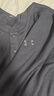安德玛春夏Waffle Henley男子华夫格运动休闲短袖T恤6007562 暴雨灰044 建议拍小一码 XL 建议拍小一码 实拍图