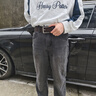 罗蒙男士皮带男真皮针扣式裤带牛皮纯中青年商务休闲复古百搭牛仔腰带 实拍图