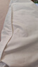 MUJI 羽毛枕 枕头枕芯家用 舒适 卧室 JB18CC4S 白色 74cm 宽48*长 实拍图