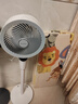 艾美特（AIRMATE）【天鹅MAX】空气循环扇直流变频家用大风力电风扇卧室轻音一级能效负离子净化语音落地扇 SRDI151 实拍图