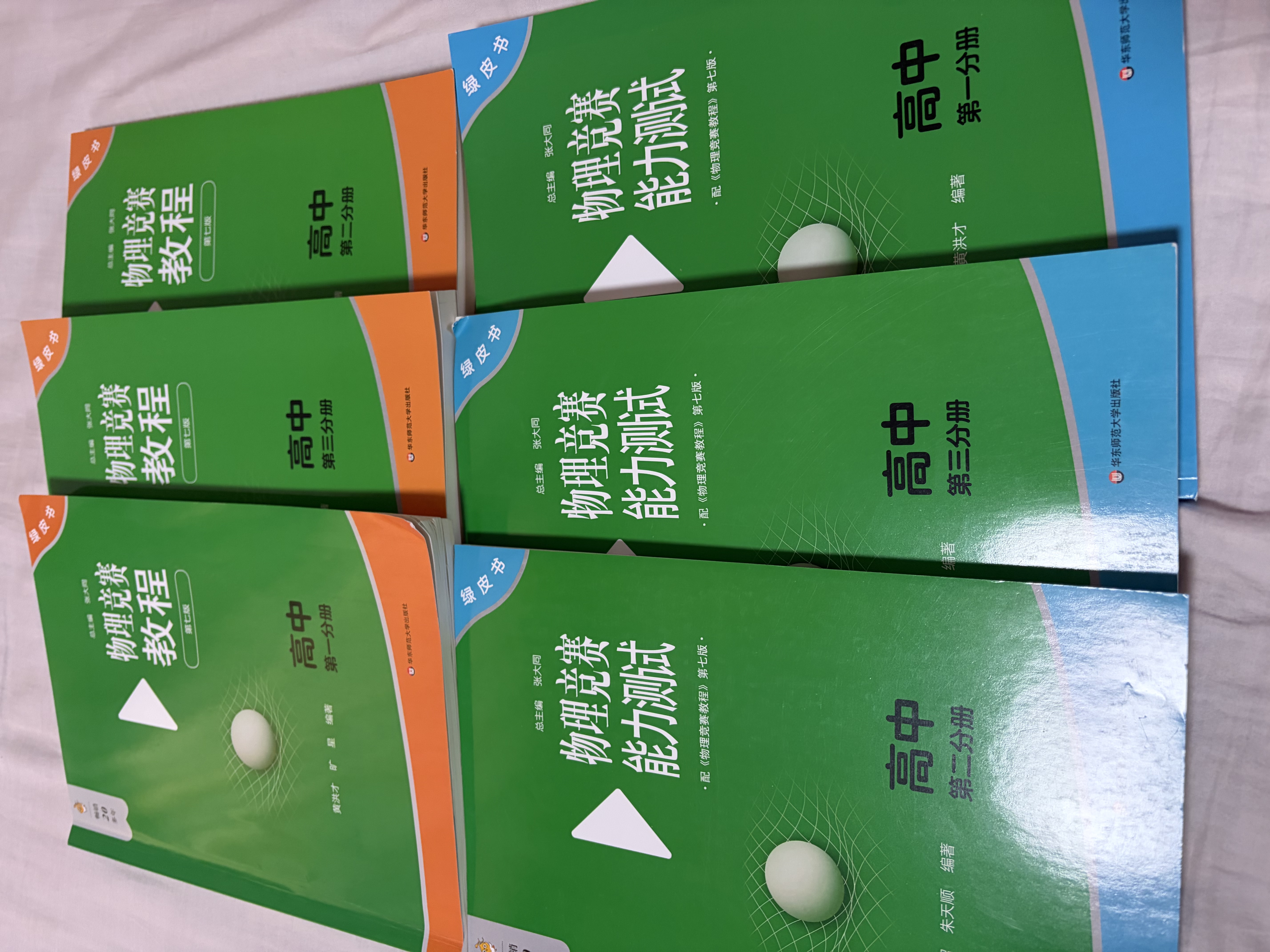 物理竞赛能力测试—高中第一分册（第七版） 实拍图