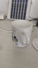 陶相惠骨瓷茶杯大容量家用喝水杯子带盖办公室泡茶杯新中式茶杯陶瓷杯子 实拍图