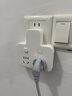 公牛（BULL）插座扩展器一转多/一转二插座/转换插头/转换器/插排/插线板 适用卧室厨房  品字型2位分控插座  实拍图