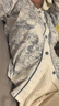 婧麒（JOYNCLEON）月子服纯棉春夏孕妇可哺乳睡衣产前产后透气舒适 蓝 L Jyz154235 实拍图
