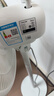 美的（Midea）【品质推荐】七叶轻音柔风电风扇/家用省电落地扇/台式电扇/广角摇头节能宿舍小型风扇 SAE35CA 实拍图