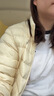 盖璞男女装秋冬印花logo多口袋小立领羽绒服外套657225 米色 M (170/92A)亚洲尺码 实拍图