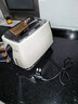 德龙(Delonghi) CTO2003.VBG多士炉 icona复古早餐系列2片式家用面包机 奶油白 实拍图