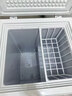 志高（CHIGO）小冰柜家用冷冻小型一级节能省电迷你卧式冷藏保鲜储母乳冷柜 【一级能效 全国联保】 118L 单温单门 实拍图
