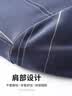宝财羊爸爸夏装短袖t恤男圆领冰丝条纹半袖衫中老年人上衣服父亲节礼物 实拍图