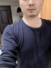 海澜之家（HLA）保暖内衣男士秋衣秋裤男100%纯棉抗菌防螨保暖线衣线裤打底套装 100%纯棉抗菌防螨-海军蓝 2XL /180(体重150-170斤) 实拍图