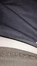 真维斯（Jeanswest）冰丝短袖T恤男夏季纯色体恤衫宽松大码运动健身半袖男士速干上衣 实拍图