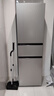 海尔（Haier）「真省电」217L三门家用小户型冰箱抗菌净味一级能效风冷无霜星辉银BCD-217WGHC3E9S9国家补贴 实拍图