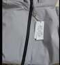 啄木鸟 夹克男外套春秋季男士冬季新款商务中青年连帽冲锋上衣男装 2186浅灰色(常规款) XL (126斤-140斤) 实拍图