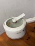 美的（Midea）电煮锅 小电锅 电蒸锅 宿舍小锅多功能锅辅食锅 1.6L学生寝室一体泡面小火锅电煮锅XZE2017 配蒸笼 实拍图