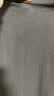 优衣库女装宽褶中裙/半身裙裙子479916 488364 488364/08深灰色 M 实拍图
