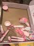 奥智嘉儿童玩具女孩儿童节礼物3-6岁仿真过家家美发美妆套装吹风筒口红 实拍图
