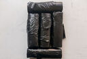 利得背心垃圾袋黑色50*60cm300只双面1.6丝家用办公大号手提塑料袋 实拍图