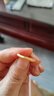 中国黄金（CHINA GOLD）樱花黄金戒指女足金古法素圈对戒618生日礼物送女朋友老婆 13圈口足金戒指约1.1g【甄选礼盒】 实拍图
