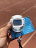 卡西欧（CASIO）卡西欧电子秒表计时器时间管理运动计时器专业田径游泳学校体育比赛运动200道秒表 白HS-70W-8PF 实拍图