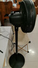 美的（Midea）【超级单品】七叶轻音立式电风扇家用柔风落地扇台式桌面小型风扇大风量节能摇头宿舍电扇 SAF30AB 实拍图