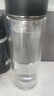 京东京造 玻璃杯 双层隔热茶杯个人专用茶水分离杯大容量380ml 实拍图